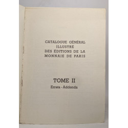 Catalogue général illustré des éditions de la monnaie de Paris