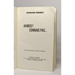 Ahmed ? connais pas