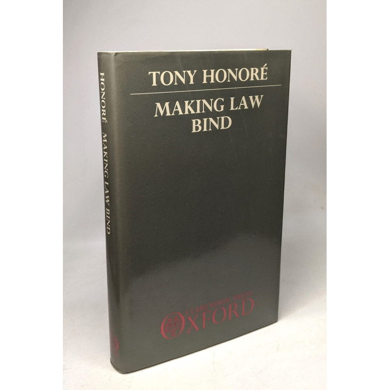 Making Law Bind: Essays Legal and Philosophical