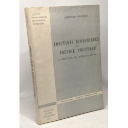Fonctions économiques et pouvoir politique - la province de l'Uele...