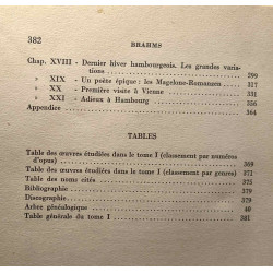 Brahms - TOME 1 et 2 - coll. amour de la musique