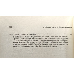 "oiseaux rares" du monde animal