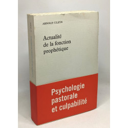 Actualité de la fonction prophétique