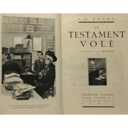 Le testament volé - illustrations de L. Malteste