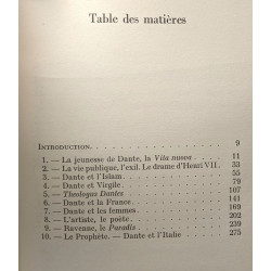 Dante / les grandes études littéraires
