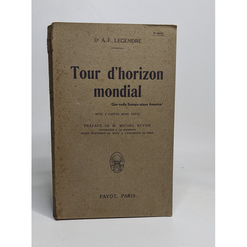 Tour d'horizon mondial