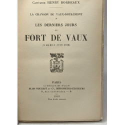 Les derniers jours du fort de vaux (9 mars - 7 juin 1916) -- La...