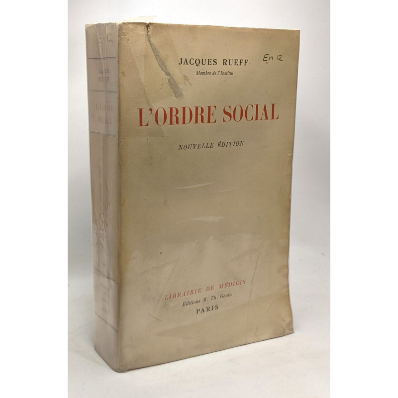 L'ordre social - nouvelle édition
