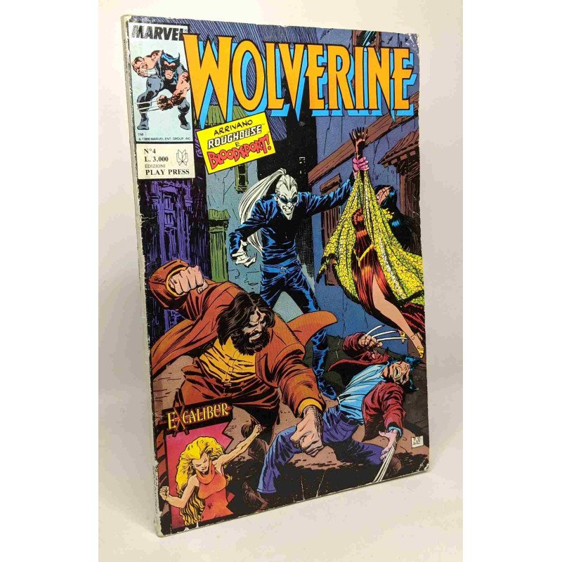 Wolverine - Marvel n°4 febbrario 1990 edizioni Play press