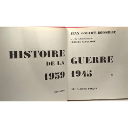 Histoire de la guerre 1939-1945 - TOME UN et DEUX