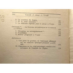 Concile et retour à l'unité se rénover pour susciter l'unité