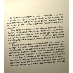 Le défi de la guerre 1740-1974