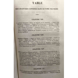 Histoire de la révolution française - TOME IX - Le directoire