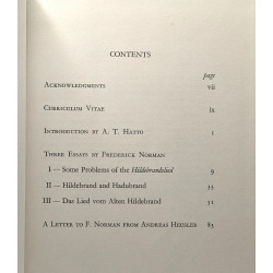 Three essays on the hildebrandslied