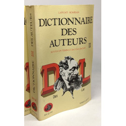 DICTIONNAIRE DES AUTEURS COFFRET 4 VOLUMES