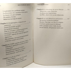 Mon utopie est libérale | Coll. "inédits"