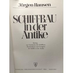 Schiffbau in der Antike. Beitrag zur Geschichte des Schiffbaus....