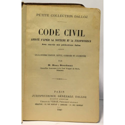 Code civil annoté d'après la doctrine et la jurisprudence avec...