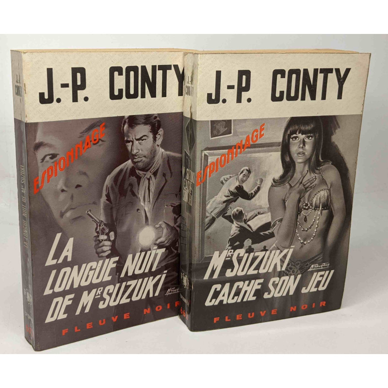 Mr Suzuki cache son jeu + La longue nuit de Mr Suzuki --- 2 livres