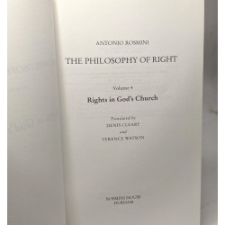 The Philosophy of Right: Rights in God's Church Vol 4