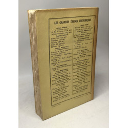 Turgot / Grandes études historiques