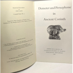 Cure and Cult in Ancient Corinth (1977) + Demeter and Persephone...