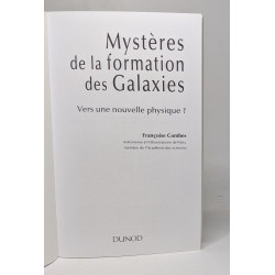Mystères de la formation des galaxies - Vers une nouvelle physique