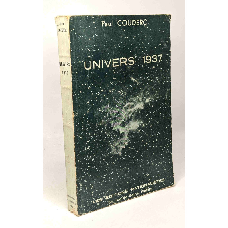 Univers 1937 - quelques aspects de l'astronomie contemporaine