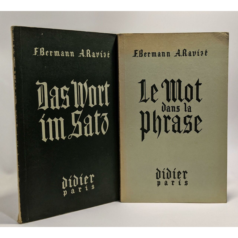 Das wort im satz -- nouveau vocabulaire systématique...