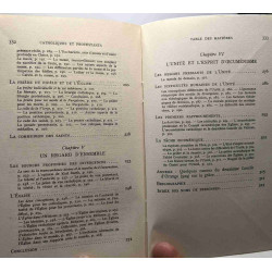 Vers l'unité? Catholiques et protestants
