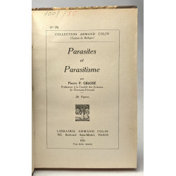 Parasites et parasitisme - coll. armand colin n°176