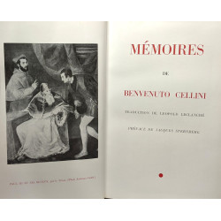 Mémoires de Benvenuto Cellini - préface de Jacques Sternberg