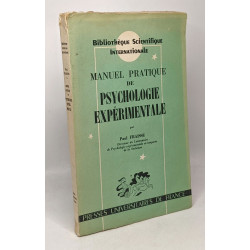 Manuel pratique de psychologie expérimentale - bibliothèque...