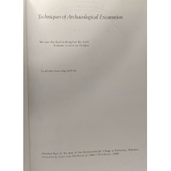 Techniques of Archaeological Excavation - 2nd edition