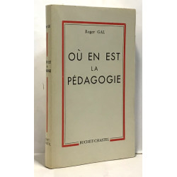 Où en est la pédagogie