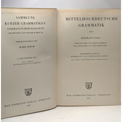 Mittelhochdeutsche Grammatik. Fortgeführt von Erich Gierach und...