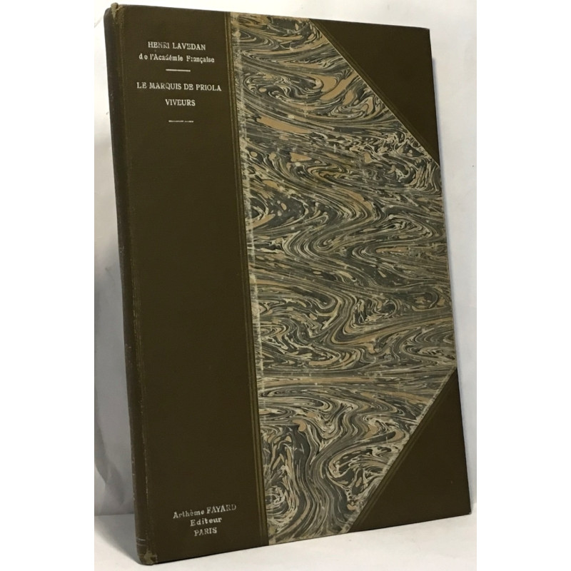 Le marquis de priola - Viveurs -- illustrations d'après les...
