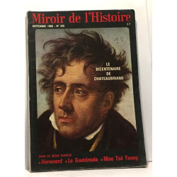 Le bicentenaire de Chateaubriand - miroir de l'histoire -...