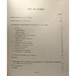 Karthago - revue d'archéologie africaine - N°1 1950 - mission...