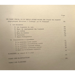 Karthago - revue d'archéologie africaine - N°1 1950 - mission...