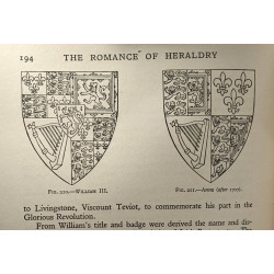 The romance of heraldry - illustrated by the Author