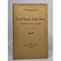 Les plaisirs et les jeux - mémoires du cuib et du tioup