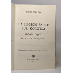 La legion saute sur Kolwezi - opération léopard