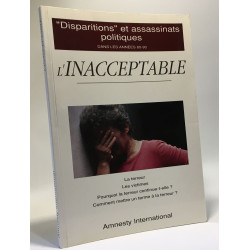 L'inacceptable : "disparitions" et assassinats politiques dans les...