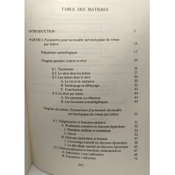 Le mensonge romanesque: paramètre pour l'étude du roman...