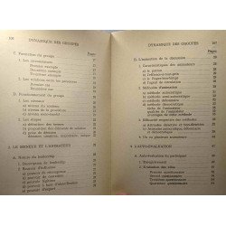 Dynamique des groupes - initiation à l'esprit et à quelque-unes de...