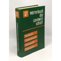 Wörterbuch der landwirtschaft - Deutsch Tscheckisch Russisch Polnisch