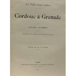 Cordoue et Grenade - traduit et adapté par Henry Peyre - ouvrage...