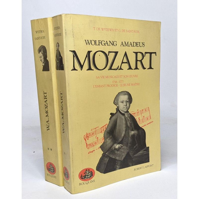 Intégrale en 2 tomes Wolfgang Amadeus Mozart - Sa Vie Musicale Et...