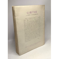 À la gloire de Goethe